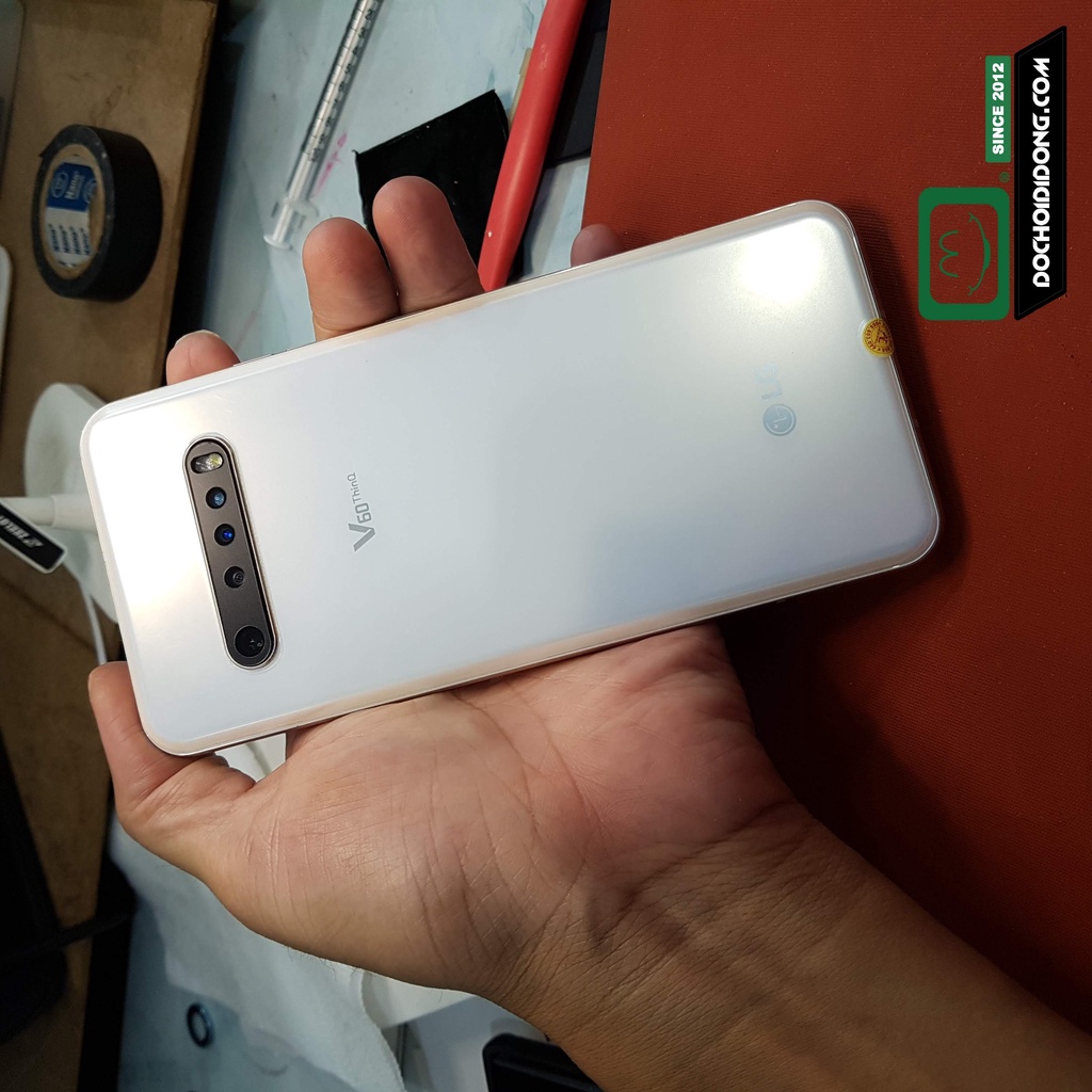 Miếng dán PPF Hydorgen Mặt ngoài màn phụ LG V60 trong, nhám, đổi màu cao cấp