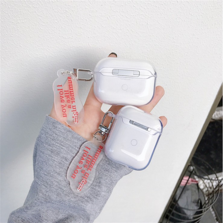 Vỏ Bảo Vệ Hộp Đựng Tai Nghe Airpods 1 / 2 Trong Suốt Độc Đáo Cao Cấp