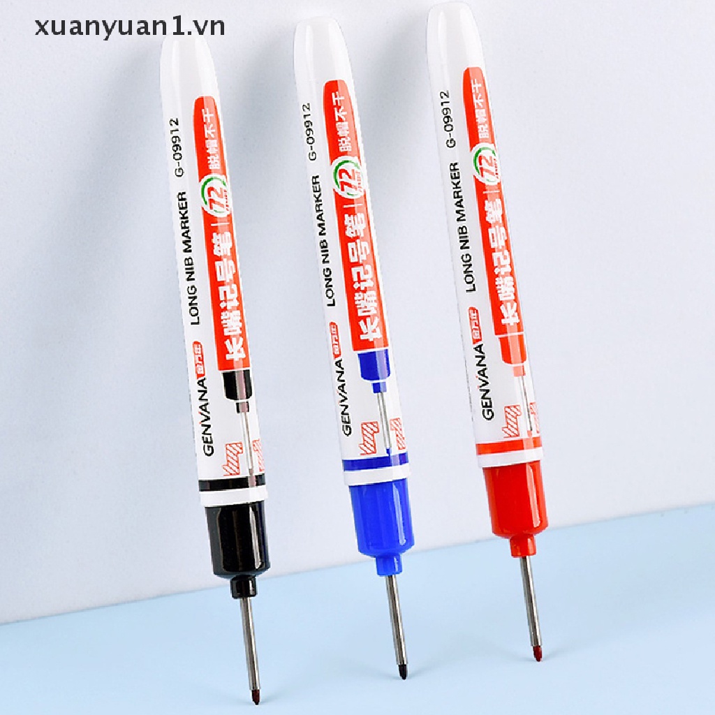 Bút Đánh Dấu Hai Đầu Ngòi Dài 20mm Chống Thấm Nước Dùng Trong Làm Mộc