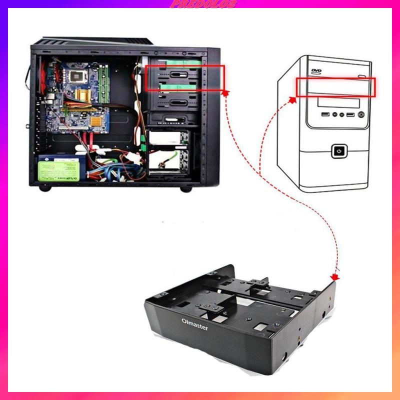 Bộ Khung Gắn Ổ Cứng HDD 5.25 &quot;Đến 3.5-Inch Predolo2