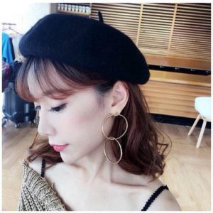 Bông Tai 2 Khoen Tròn