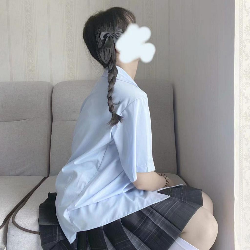 Áo Sơ Mi Nữ Tay Ngắn Dáng Rộng Phong Cách Hàn Quốc