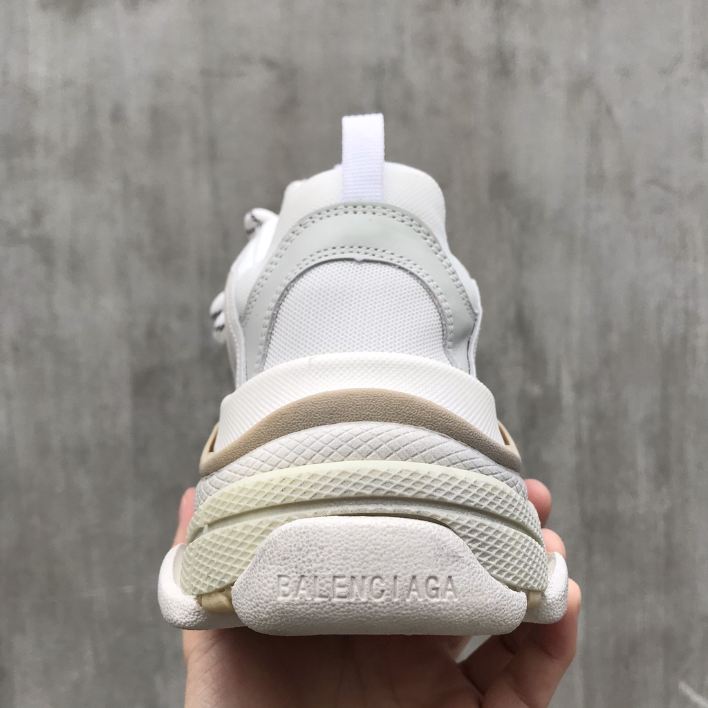 Giày Thể Thao Balenciaga trip s & GIÀY THỂ THAO SNEAKER NAM NỮ MÀU full trắng