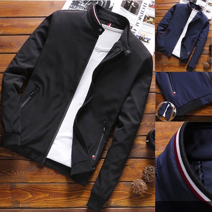 Áo Khoác Bomber Nam Dày Đẹp 2 lớp chống nước 2021,chất gió tráng bạc,chống mưa,chống gió,ngăn tia UV tuyệt