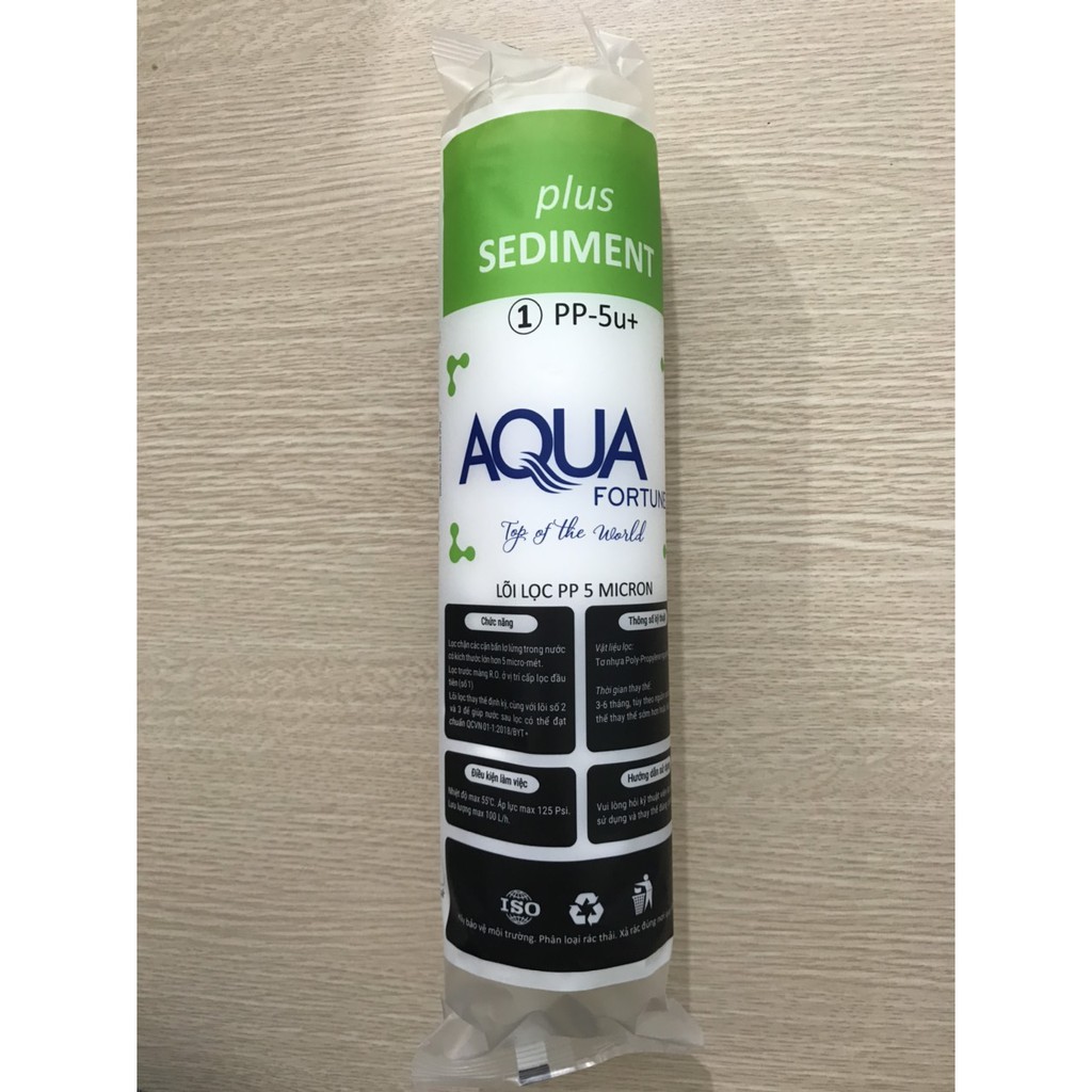 Bộ lõi lọc nước AQUA số 1-2-3 - Dùng cho tất cả các máy lọc nước