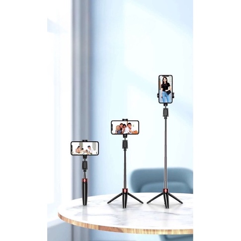 Gậy chụp ảnh tripod selfie livestream bluetooth Y11 cây giá đỡ điện thoại tự sướng quay hình