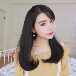 Tóc giả kẹp U cụp 50cm KU04