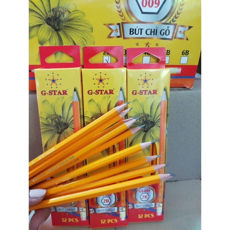 Hộp 12 cây bút chì GS_009