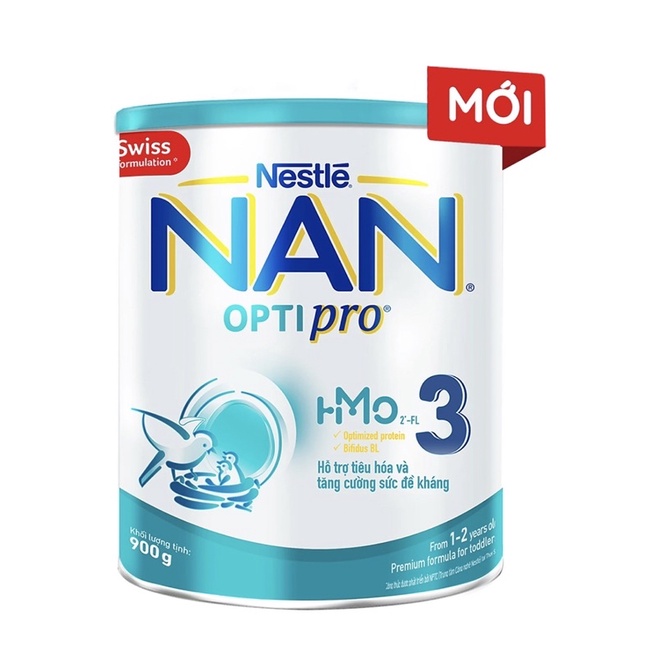 Sữa Bột Nestlé NAN OPTIPRO HM-O 3 900g