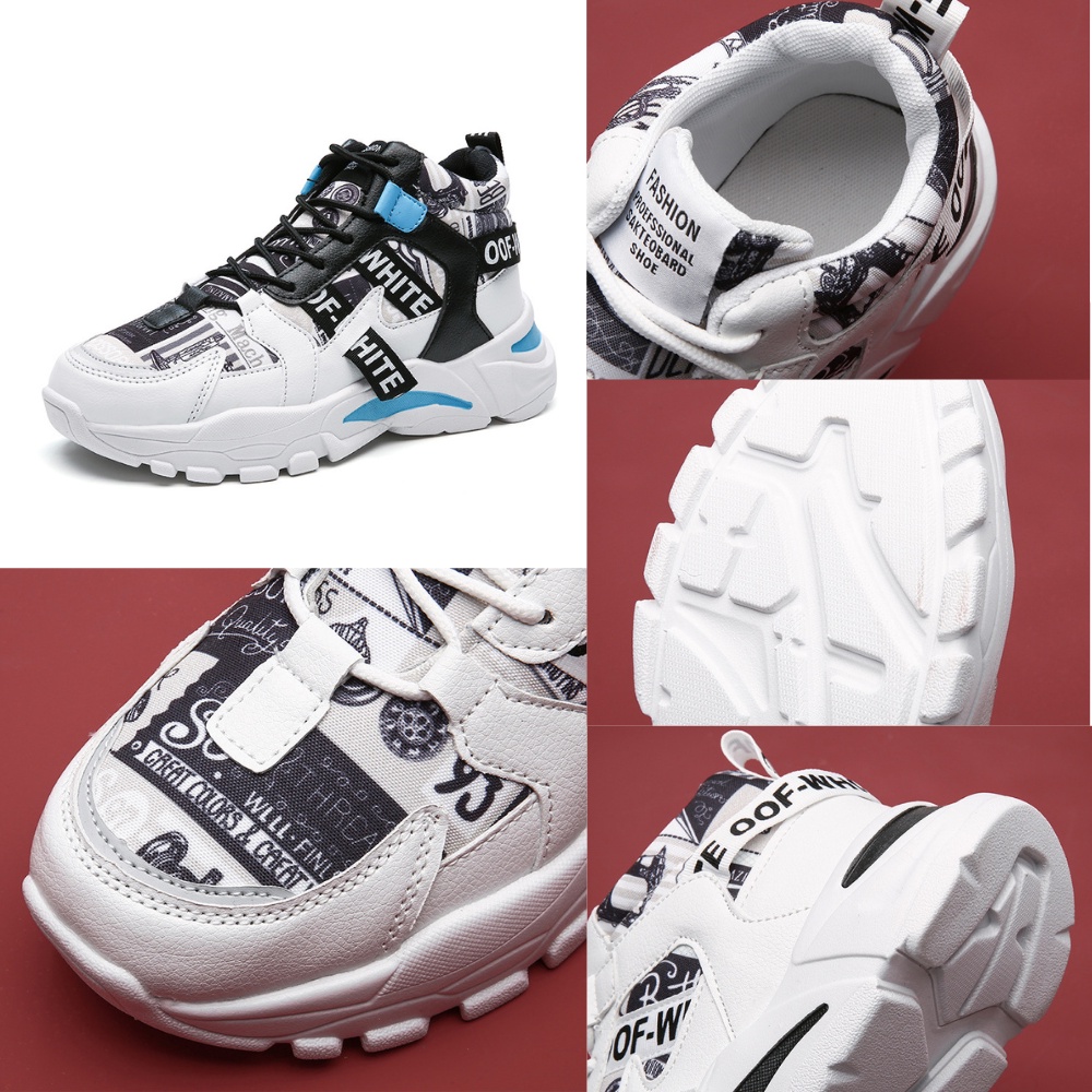 Giày sneaker thể thao WHITE OFF thời trang, năng động, phong cách Hàn Quốc - 2SEVEN - G33