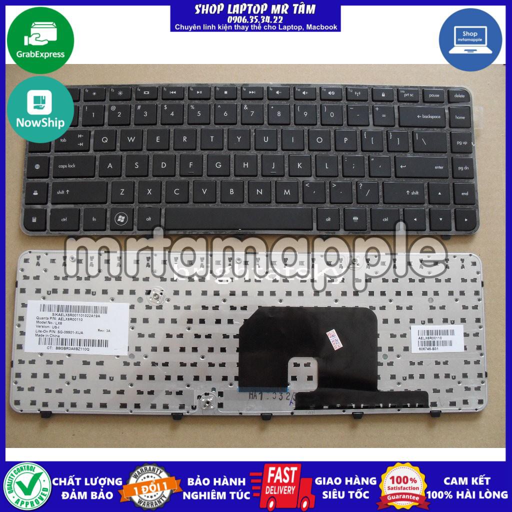 (KEYBOARD) BÀN PHÍM LAPTOP HP DV6-3000 dùng cho Pavilion DV6 DV6t, DV6-3000, DV6t-3000, DV6-4000, DV6t-4000