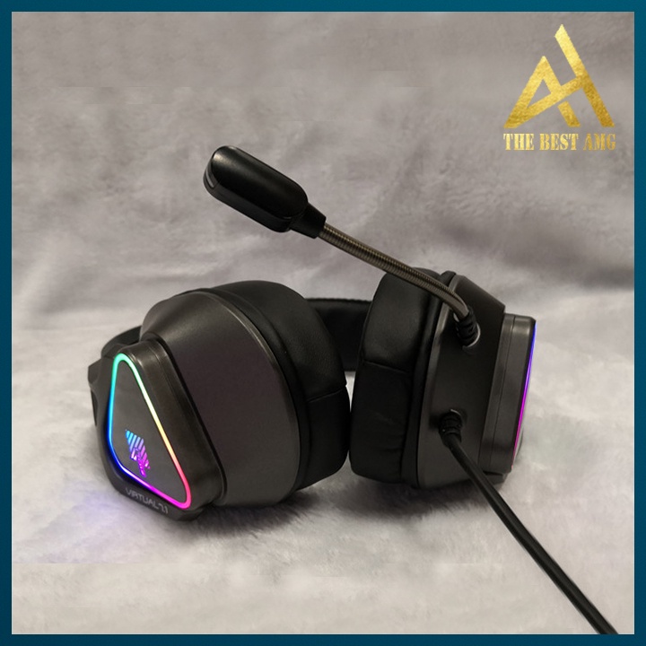 Tai Nghe Chụp Tai Gaming Có Dây Led RGB Headphone Có Mic Zidli ZH27 7.1 - Tai Nghe Máy Tính Laptop Chơi Game