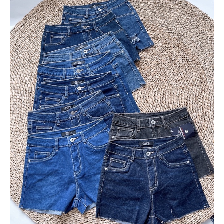 Short jeans mango dư xịn ( size 26-27-28)