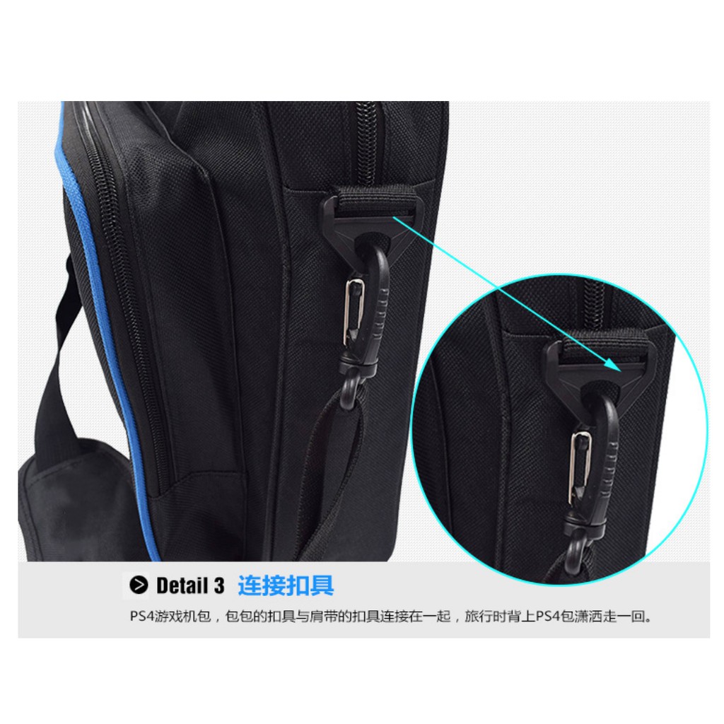 (Sẵn VN) Túi đeo chéo đựng PS4 Slim / PS4 Pro - PS 4 | BigBuy360 - bigbuy360.vn