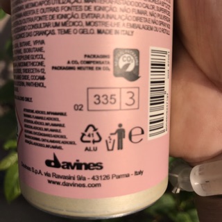 Kem bọt tạo phồng Volume Boosting Mousse Davines 250ml