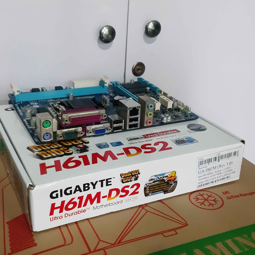 Main Gigabyte H61 ( mã GA-H61M- DS2) Full box Renew dòng rev 4.0/5.0 giá rẻ