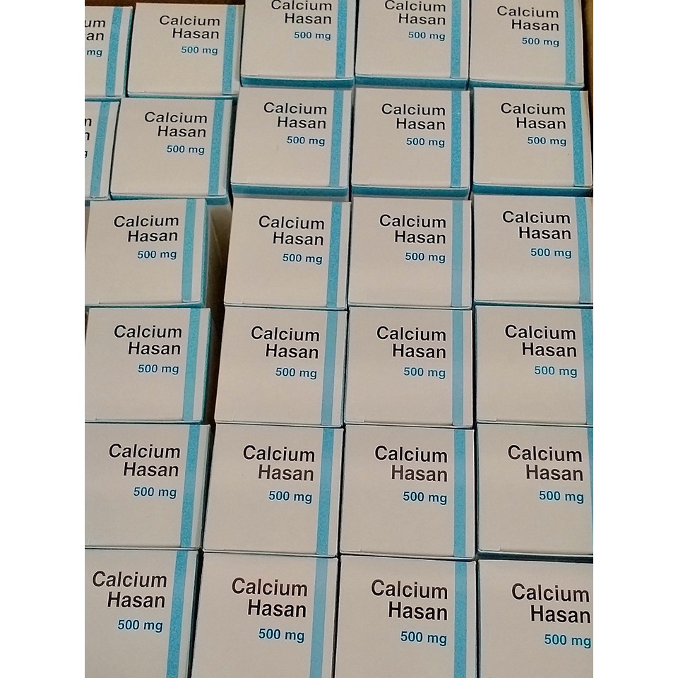 CALCIUM HASAN 500 MG Tub 20 viên sủi bổ sung Canxi cho cơ thể, hỗ trợ trong trường hợp loãng xương, còi xương