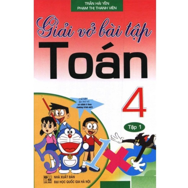 Sách - Giải Vở Bài Tập Toán 4 Tập 1
