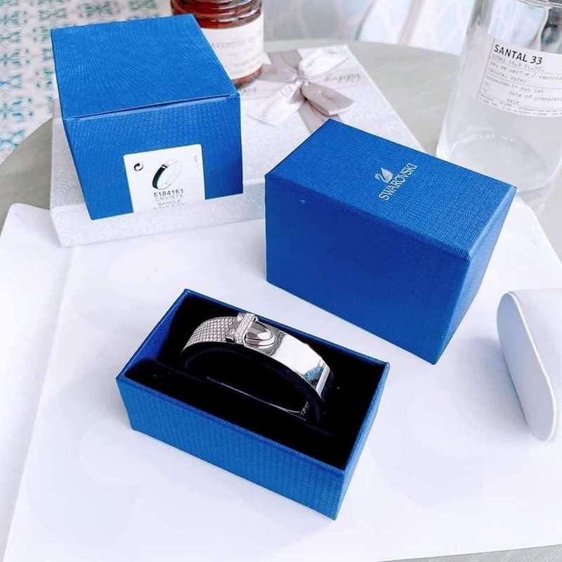 Lắc tay Swarovski bạc đính đá trắng Swarovski 5184161