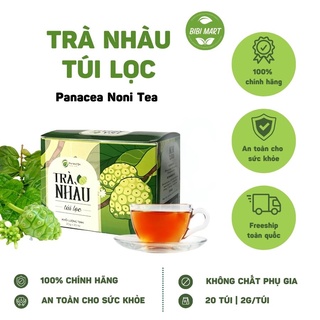Trà nhàu túi lọc Panacea Noni Tea - Trà trái nhàu - Trà nhàu noni - 40g