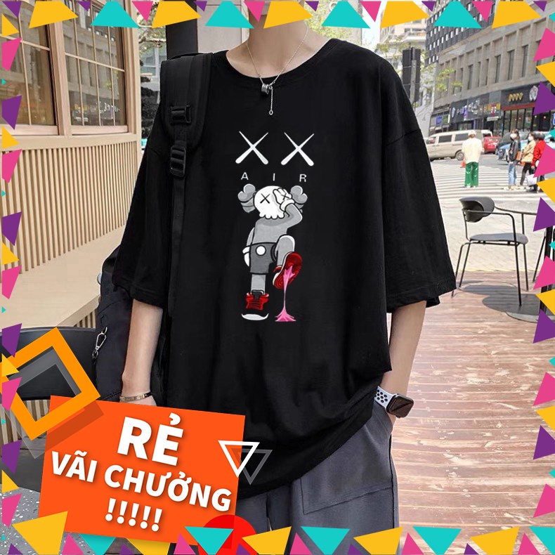 áo phông unisex form rộng, Áo thun nam nữ tay lỡ Oversize chất cotton thấm hút mồ hôi | BigBuy360 - bigbuy360.vn