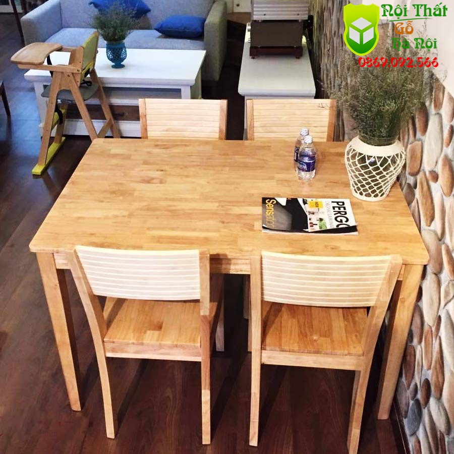 Bộ Bàn Ghế Ăn, Bộ Bàn Ăn Ghế Cherry Gỗ Tự Nhiên Cao Cấp