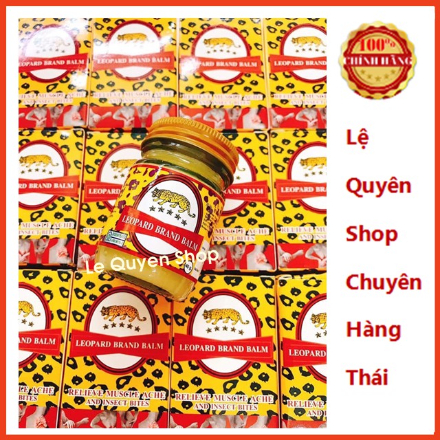 Dầu cù là con báo Leopard Brand Balm Thái Lan