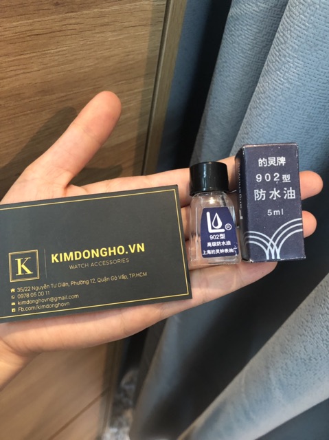 Dầu chống nước cho đồng hồ