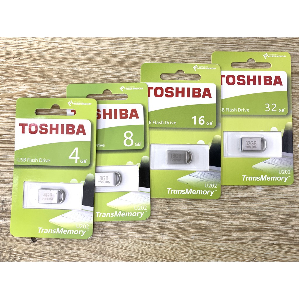 USB TOSHIBA U202 Hợp Kim Nhôm 4GB/8GB/16GB/32GB