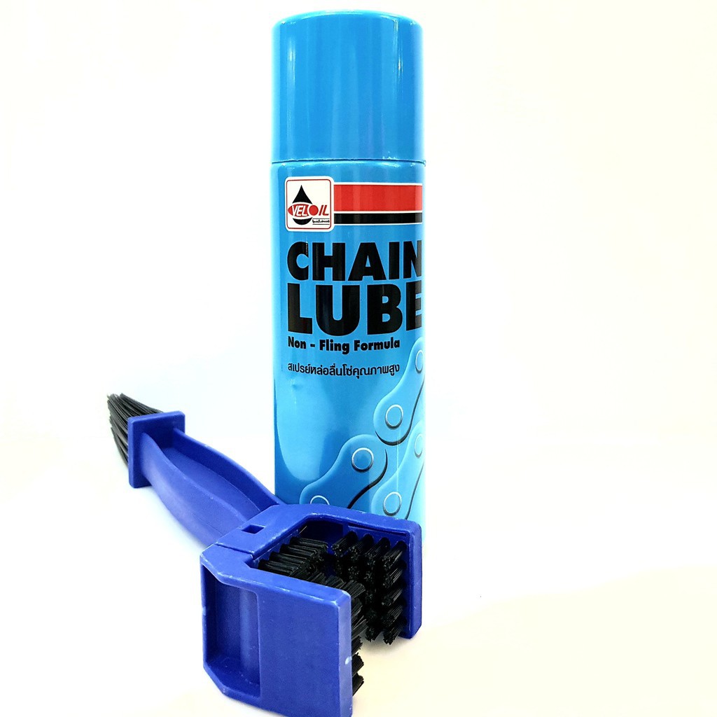 [KÈM BÀN CHẢI] CHAI XỊT DÂY SÊN CỦA THÁI LAN VELOIL CHAIN LUBE 200ml