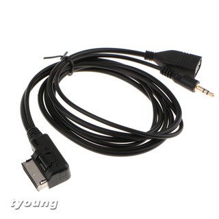 Dây âm thanh AUX USB cho xe Mercedes Benz C63 E200l