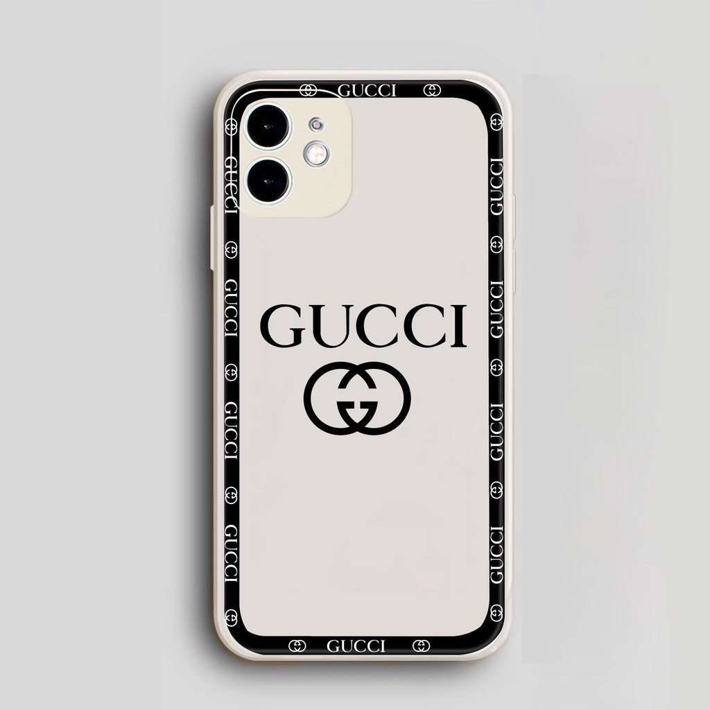Ốp Lựng Iphone Cạnh Vuông,Bảo Vệ Camera In Hình Gucci Ip 7Plus,8Plus,x,xs,xsmax,11,11promax,12,12promax,13,13promax