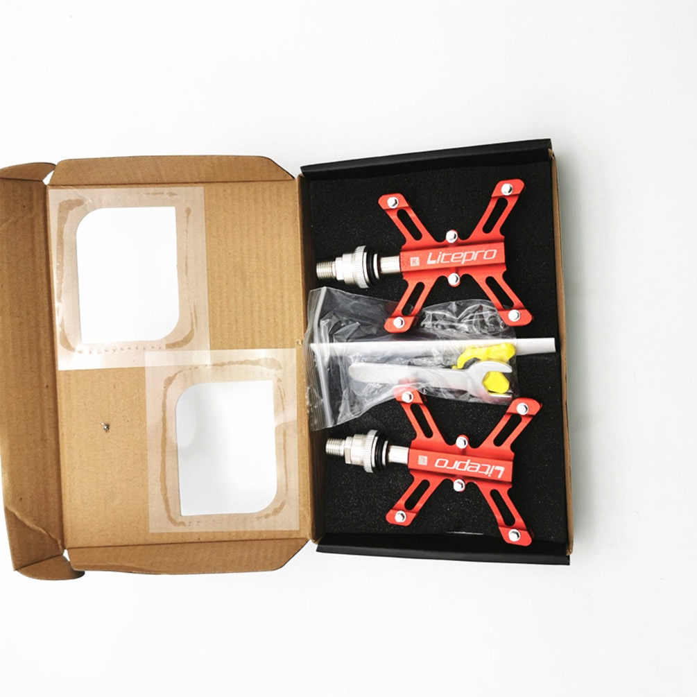 Bàn đạp xe đạp Litepro Rasko Butterfly BMX hợp kim nhôm chữ U cao cấp