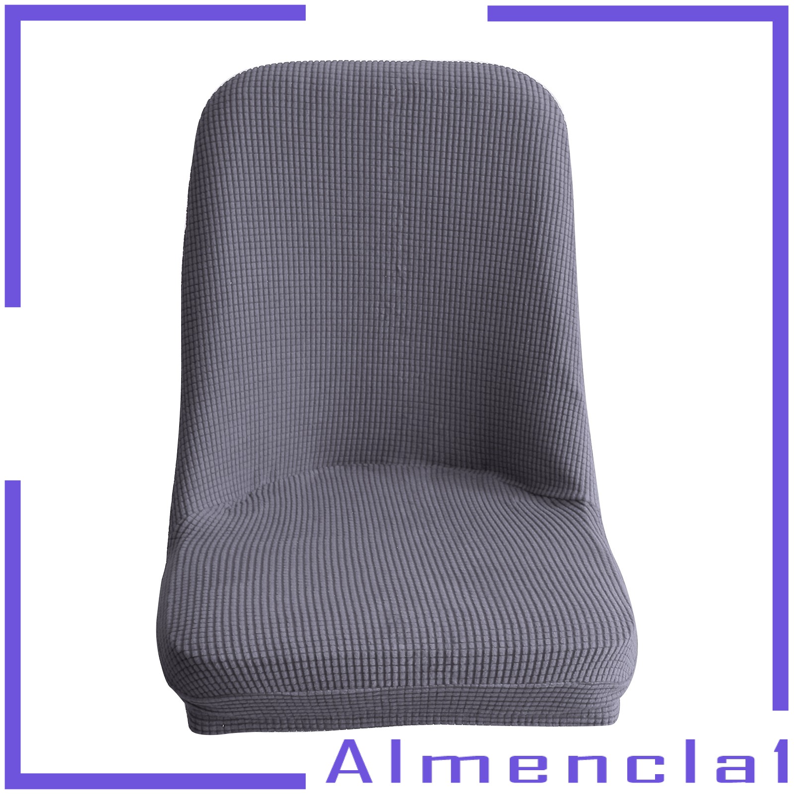 High Stretch Fabric Dining Chair Cover High Back Seat Slipcover