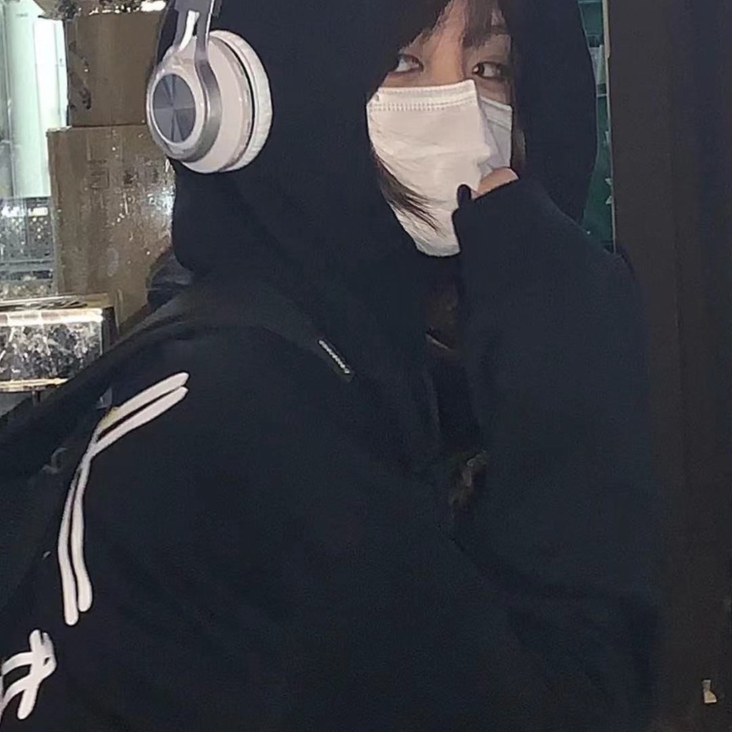 ZHELIHANGFEI Áo Hoodie Tay Dài Dáng Rộng Phong Cách Thời Trang Mỹ