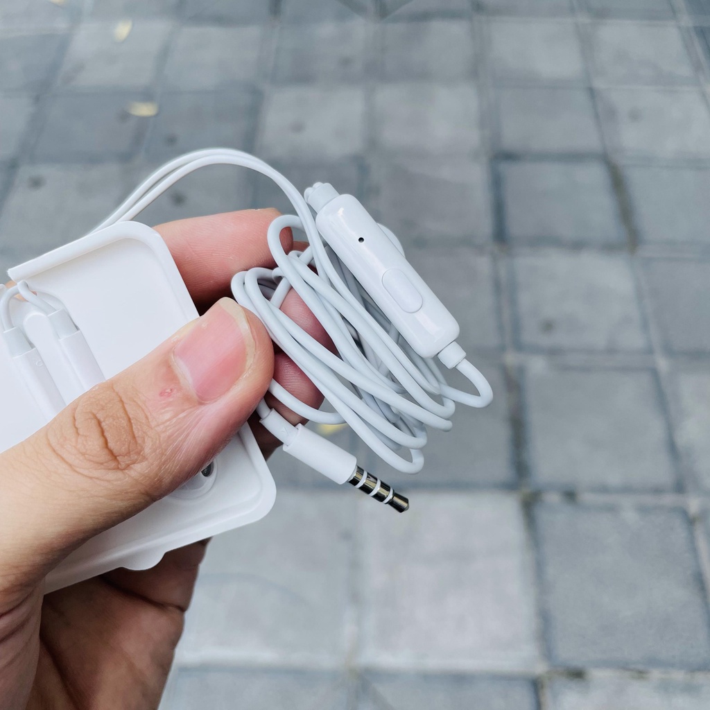 Tai nghe Oppo Reno 2 jack 3.5mm và hỗ trợ mic đàm thoại - Bảo hành 12 tháng lỗi 1 đổi 1