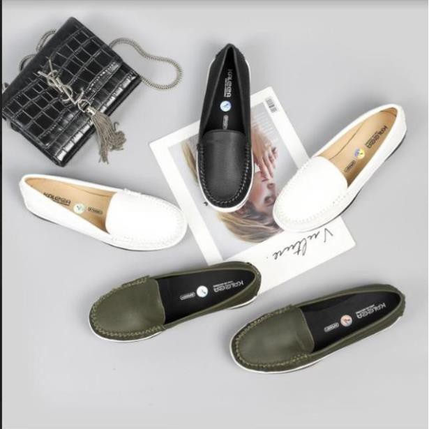 𝐒𝐀𝐋𝐄 salle [Siêu Sale] (Tặng tất - ảnh thật)Giày mọi  slip on - moca kaleea  da bò  nữ các màu . :)) new ✔️ new ⁹ * : | BigBuy360 - bigbuy360.vn