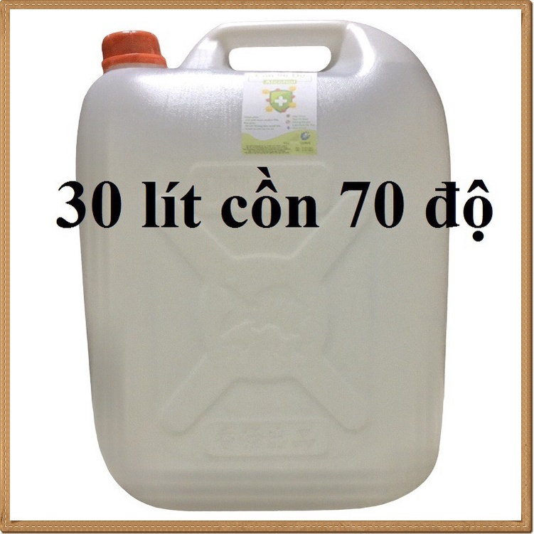 Can 30 lít cồn y tế 96 độ, 90 độ, 70 độ dùng sát khuẩn, rửa tay Hàng Cty chỉ giao nhanh tại HCM