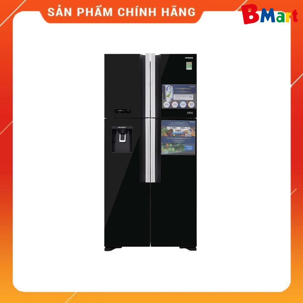 R-FW690PGV7(GBK) Tủ lạnh Hitachi 4 cánh màu đen ( FREE SHIP khu vực TP Hà Nội)  - BM