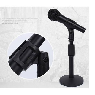 CHÂN ĐẾ ĐỨNG KẸP MICRO PHỎNG VẤN, HÁT LIVE STREAM... ĐỂ BÀN.