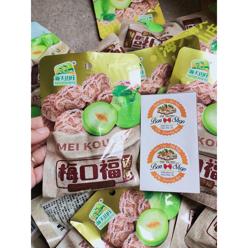 SET 5 GÓI Ô MAI HOA QUẢ NHIỆT ĐỚI- Ô MAI TRÁI CÂY ĐỦ VỊ