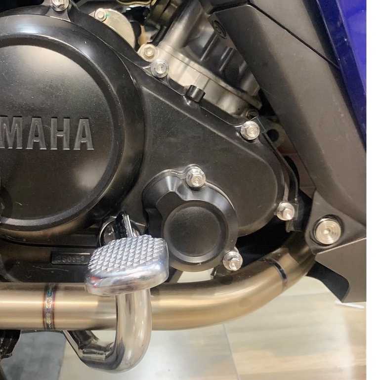 Bộ 2 khâu bửng EX 150cc chất liệu inox 304 bao sáng bóng trọn đời