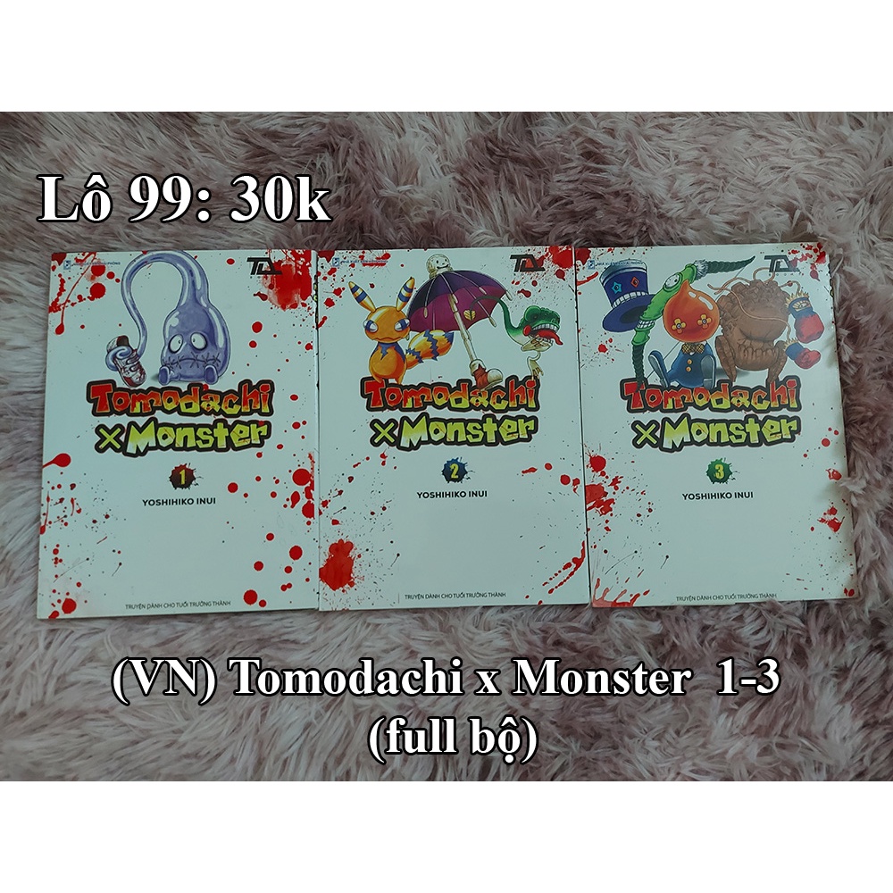 (VN) Tomodachi x Monster 1-3 (full bộ)