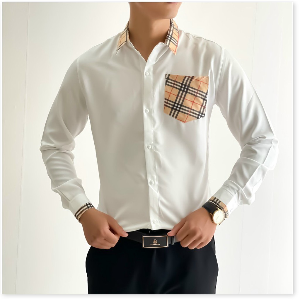 ÁO SƠMI NAM IN THÊU TAY DÀI PHONG CÁCH HÀN QUỐC,,CHẤT LỤA CAO CẤP THỜI TRANG KOKO MI