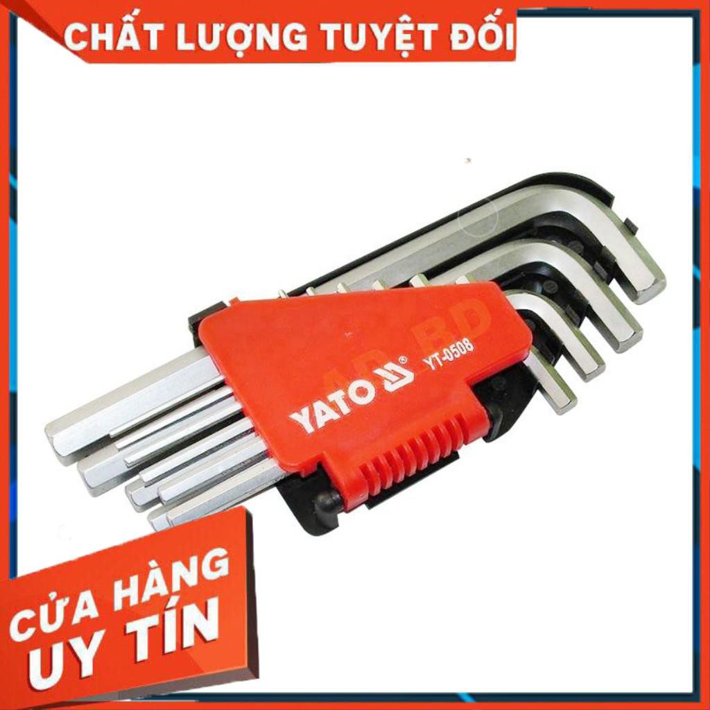 (CHÍNH HÃNG) Đồ Nghề Yato Balan. Bộ lục giác Yato 10 chi tiết YT-0508