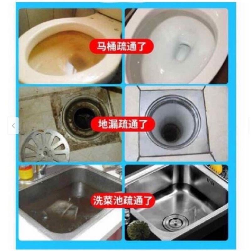 Nước thông cống và thông tắc bồn cầu cực sặch của thái giải quyết mọi vấn đề tắc