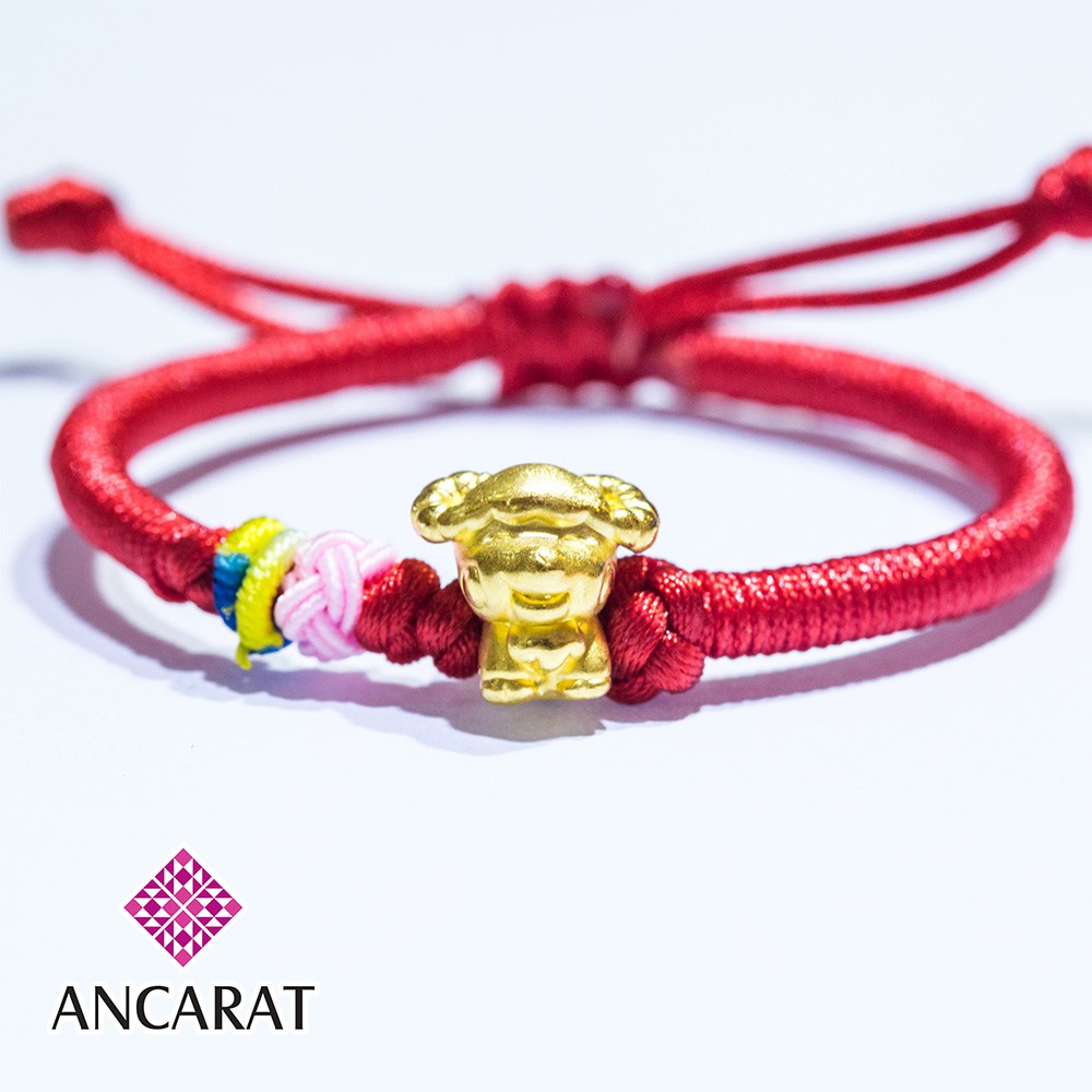 Charm vàng 24k Kim Mùi MS12 - Miễn phí tết vòng tay - ANCARAT