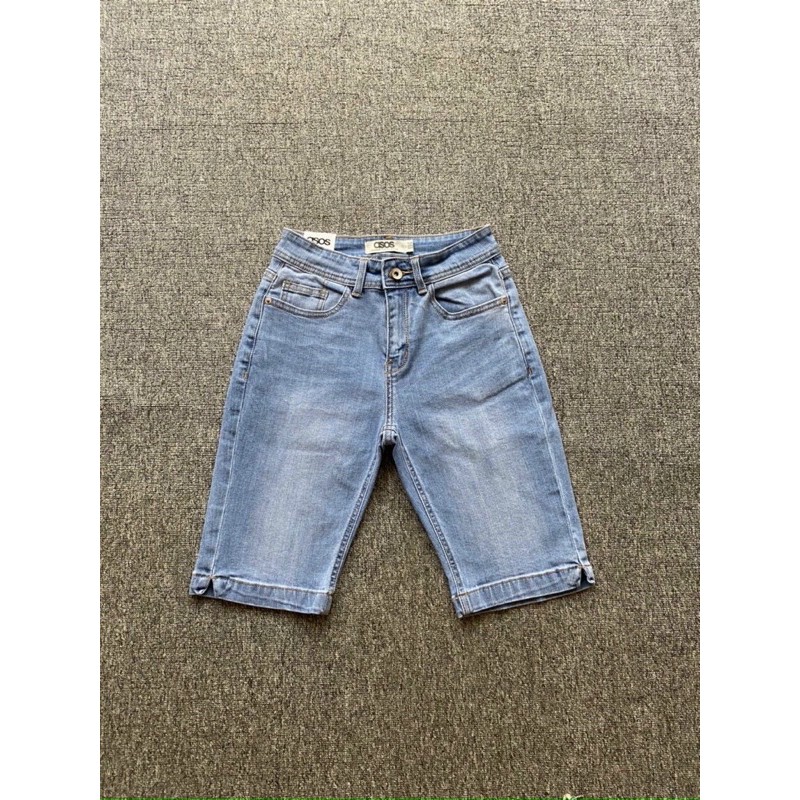 QUẦN JEANS LỬNG NỮ TRƠN HAI MÀU ĐẬM NHẠT C-5
