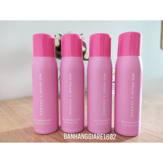 Xịt giữ Makeup Morphe Jeffrree Star Set & Refresh Mist