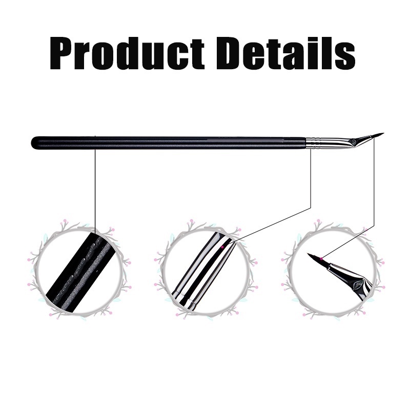 1 Cọ Trang Điểm Mắt / Lông Mày / Kẻ Mắt Đa Năng Sợi Tơ Tằm